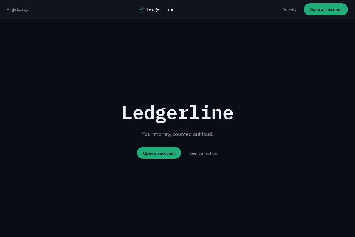 Ledgerline preview