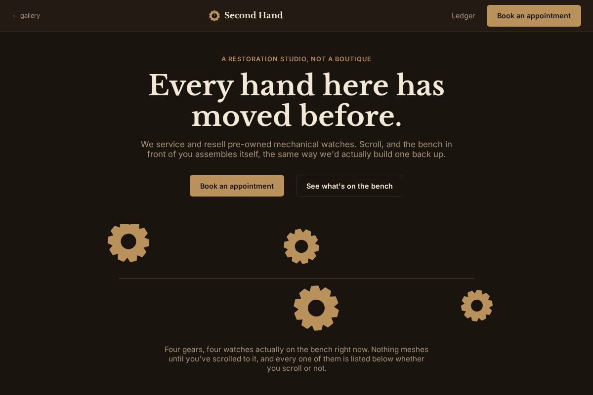 Second Hand preview